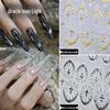 Oracle Holy Light Nail Art Stickers - Retro Style, Douyin-Inspired, Salon Exclusive Nail Decorations, Wearable & Stylish Ornaments.