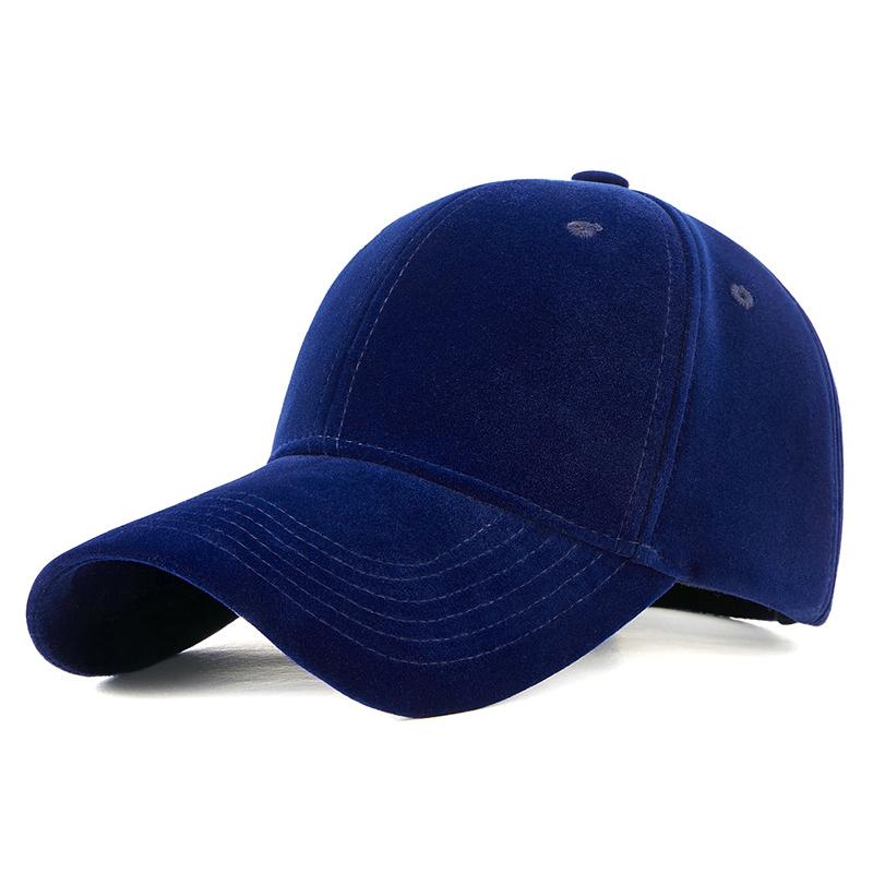 2023 autunno e inverno nuovo berretto da baseball caldo in velluto mercerizzato coreano da uomo e da donna per viaggi all'aperto e sport con visiera spessa