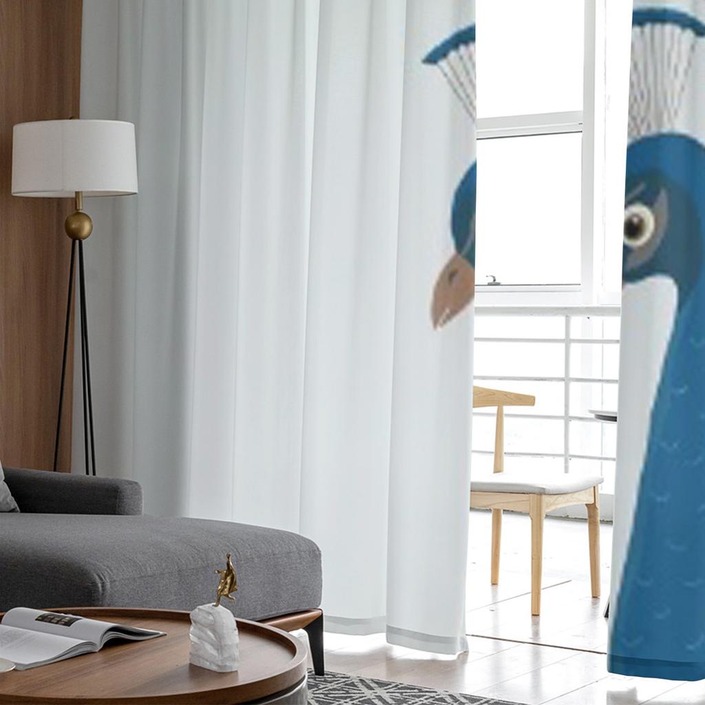 Zasłony okienne z tiulu pawiego do salonu i sypialni, nowoczesne zasłony z organzy szyfonowej, dekoracyjne zasłony