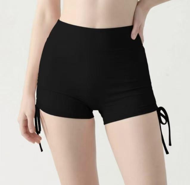 

Женские летние шорты для йоги на кулиске - Подтягивающие бедра, Подходящие для улицы и бега фитнес-шорты S/4