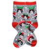 Women Socks Casual Winter Christmas Socks Thickened David's Deer Socks Cotton Cartoon Warm Lady Christmas Socks Gift Elk Socks