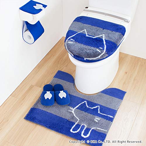 Oka (OKA) Uchineko Regular Size Litter Mat, Approx. 60 x 60 cm (White)