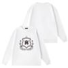 Amiri Unisex Round Neck Sweatshirt - Trendy Letter Print, Autumn/Winter Style.
