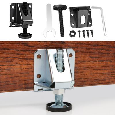 Heavy Duty Leveling Feet 330lbs Load-capacity Height Adjustment Non-Slip Design Adjustable Furniture Levelers Feet Kit