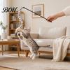 Durable Cat Play Stick Funny Toy, Toys for Indoor Cats, Interactive Scratch-resistant Toy Teaser Wand, Plush Kitten Toys, Exercise Wand