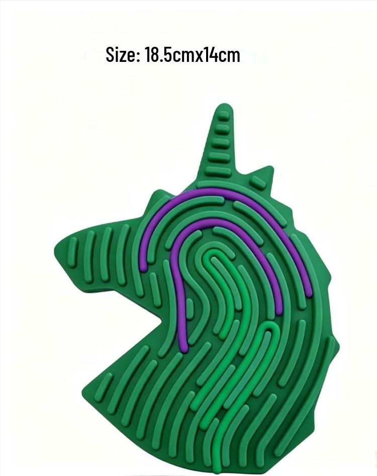 Silicone Sensory Activity Board: ADHD Educational Puzzle Toy