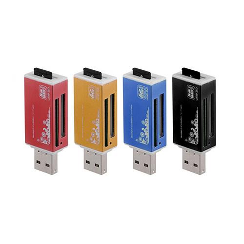 

USB 2 0 All in 1 Multi Memory Card Reader for SDHC TF M2 MS PRO Card Reader