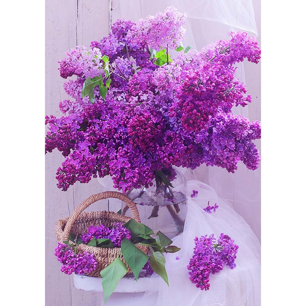 Huacan 5D DIY Full Drill Diamond Painting Bouquet Cross Stitch Embroidery Mosaic