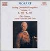 CD WOLFGANG AMADEUS MOZART  DER QUAR  String Quintets Complete Volume 2 8553104 Naxos 1995 Germany ObiClassical Used