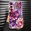 Bellissima Custodia per Telefono in Marmo Floreale per Samsung Galaxy A57 A56 A52 A36 A37 A52 A17 A14 A16 A26 A24 A55 A54 A15 A34 A35 A25