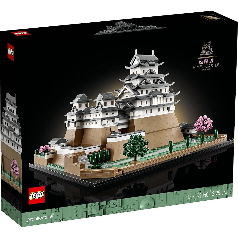 LEGO Architecture Himeji Castle Building Blocks Toy for Home Decor, Gift for Men and Women, 21060