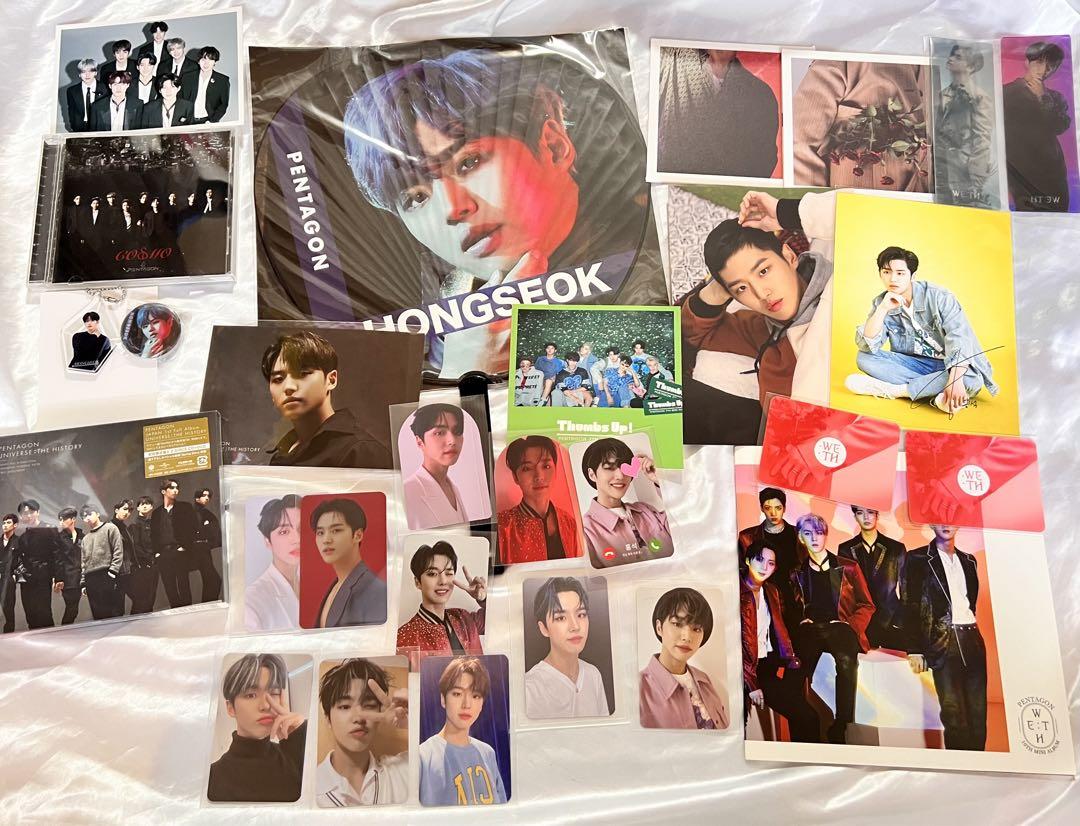 

[USED] PENTAGON Pentagon Pentagon Hongseok Goods Trading Card Set Rare