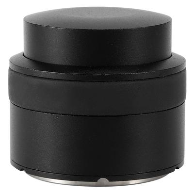 51mm Stainless Steel Coffee Power Tamper Distributor Leveler Tool Coffee Making Accessory Black