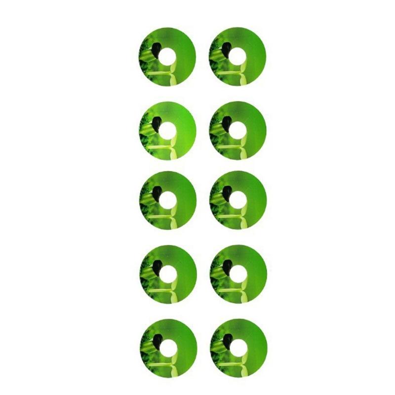 Pack of 100/120 Hydroponics Plant Labels Round Plant Growth Stickers for Seedling Self-Adhesive Hydroponics Plant Dropshipping