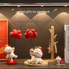 Cat Figurine - Perfect for Home Entry, Living Room, Wine Cabinet, or Shoe Cabinet Decoration; Ideal Housewarming Gift