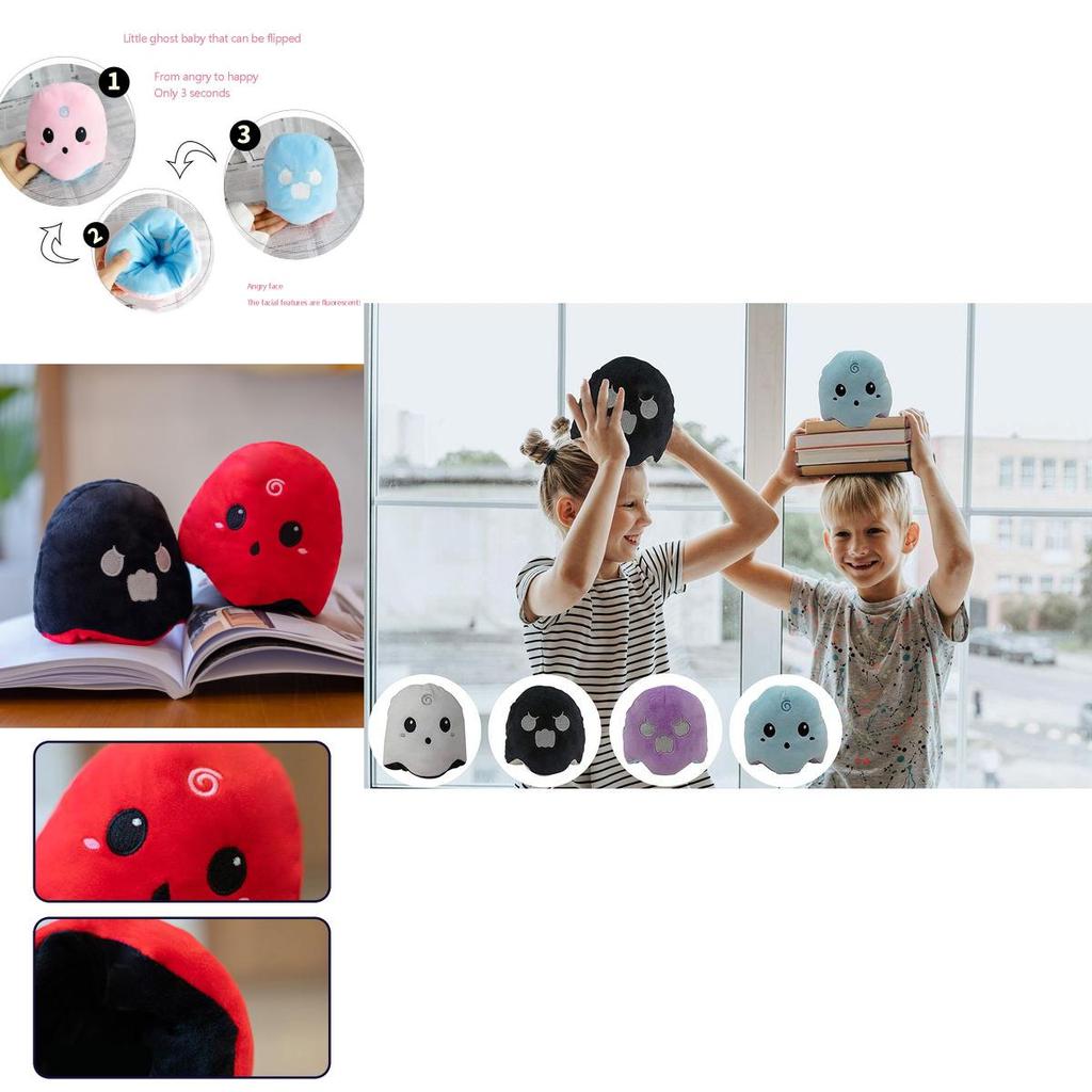 Luminous And Cute Ghost Plushie Doll Offering Wonderful Visual Experiences For Children