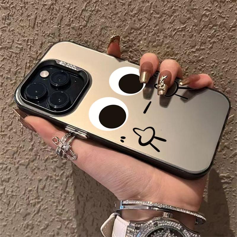 Funny Line Drawing Phone Case for For  Redmi Note 13 12 11 Pro Plus 5G 10S 12S 11S Pro Redmi 13C Plating Matte Cover Fudna
