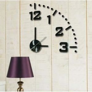 Horloge - Quart d'horloge - Carré - Acier - Personnalisable