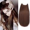 Damskie długie proste przedłużanie włosów Regulowany niewidoczny przezroczysty drut Puszysta naturalna długa kręcona syntetyczna treska