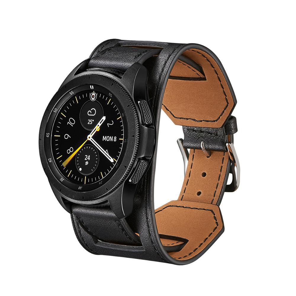 22mm 20mm Premium Lederarmband für Samsung Watch 7 6 5 4 Armband Gürtel Huawei Watch 4/GT5-4-3-2 Pro Amazfit Bip 6/5 GTR 4 Band