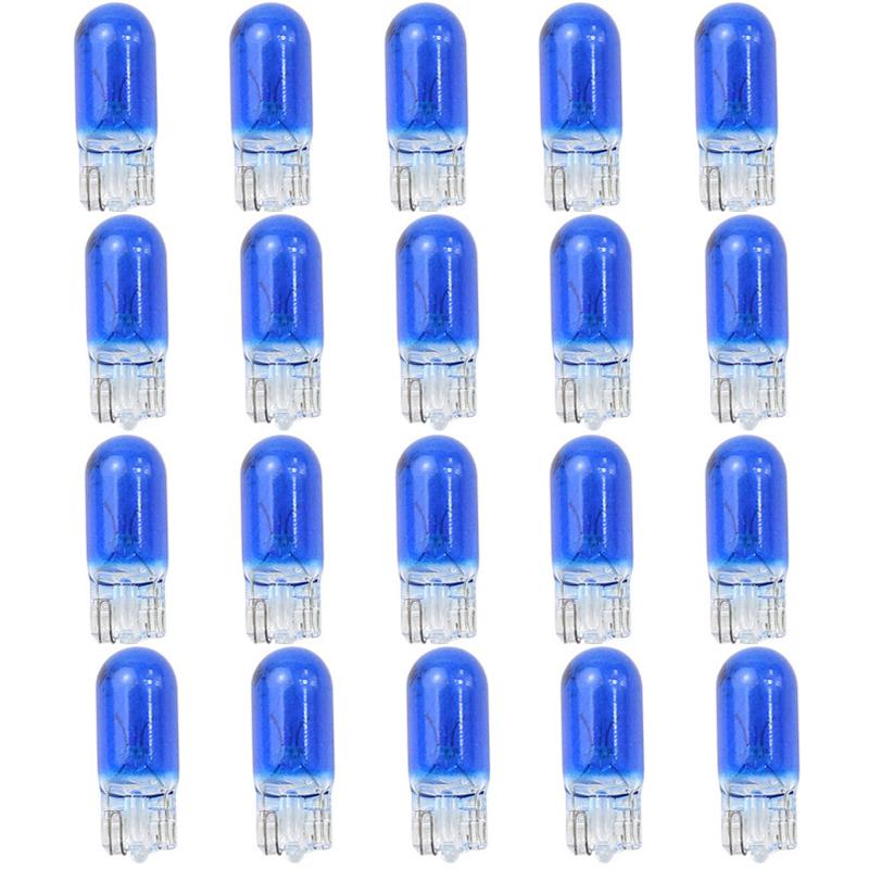 10/20 Stück Auto T10 Halogen 3W 194 158 Keile 12V Autolampe Weiße Glühbirnen Instrumentenlicht Leseleuchten Standlicht Zubehör