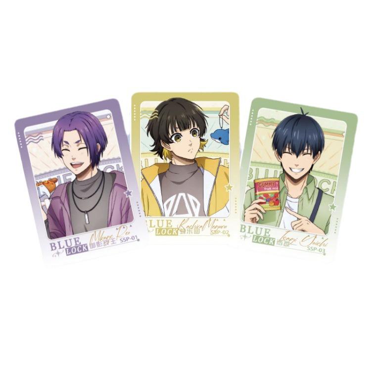 Leka Blue Lock High-Value Trading Card Pack: Rare Itoshi Sae & Bachira Meguru Cards