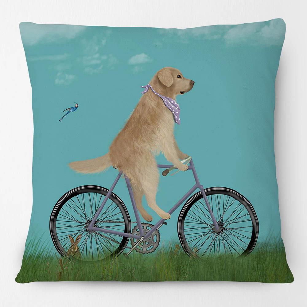 English Bulldog Poodle Dachshunds German Shepherd Dog Portrait Painting Cushion Cover Lovely Animals Pet Pillow Case