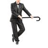 Plastic Magic Wand Magician Cane Cosplay Wizard Staff Walking Stick Magician Costume Detachable Halloween Party Props