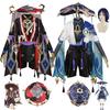 Scaramouche Cosplay Costume Genshin Impact Wanderer Cosplay Anime Two-Dimensional Anime Clothing Scaramouche Cosplay Outfit