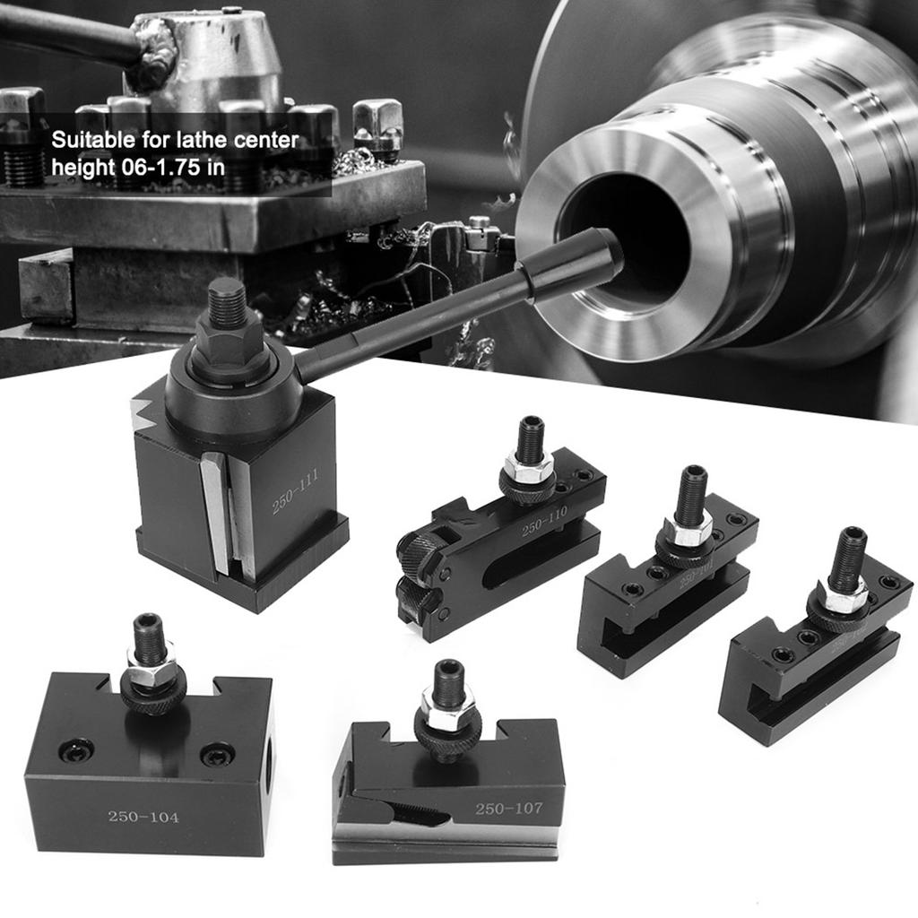 Piston Type Post Tool Holder Wedge Type Boring Knurling Turning Toolholding