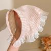 Summer Lace Triangle Headscarf Woman Headwear Fashion Square Scarf Headband Hair Accessories Sweet Turban Cap Girl Court Bonnet