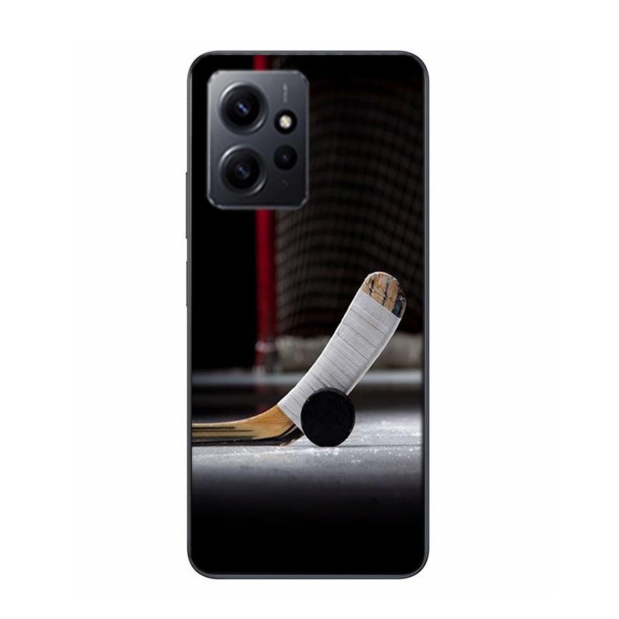 Ice Hockey Rink Phone Case For Redmi 12 13C 12C 15C 9 10 10C Note 13 Pro Plus 14 15 Pro 9T 9C 9A TPU Soft Cover Clear Cell Cases