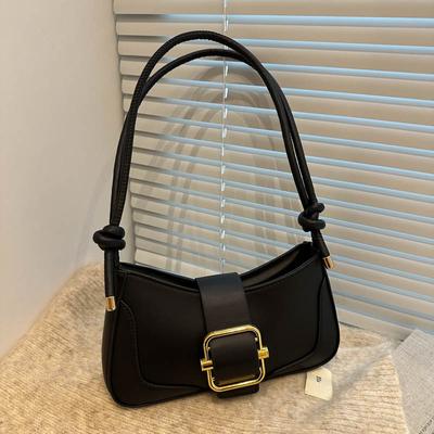 New Versatile and Fashionable Bag for Women with Niche Design Simple Commuter Crossbody Bag Temperament High End Single-shoulder Armpit Bag