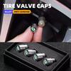 2025 Neue 4 Stück Auto Rad Reifen Ventilschaftkappen Luftdichte Abdeckung für Skoda Fabia Octavia A7 RS Superb Rapid Yeti Karoq Roomster Felic