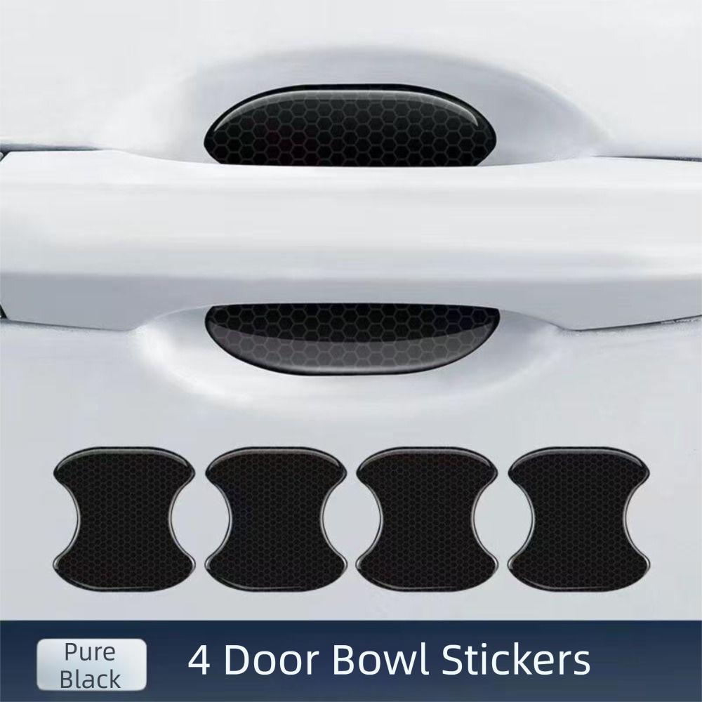 Reflective Door Handle Protective Strip Anti Scratch Anti Scratch Accessories  Door Bowl