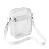 Large Capacity Crossbody Bag Waterproof Transparent Messenger Bag Clear Shoulder Bag  Unisex