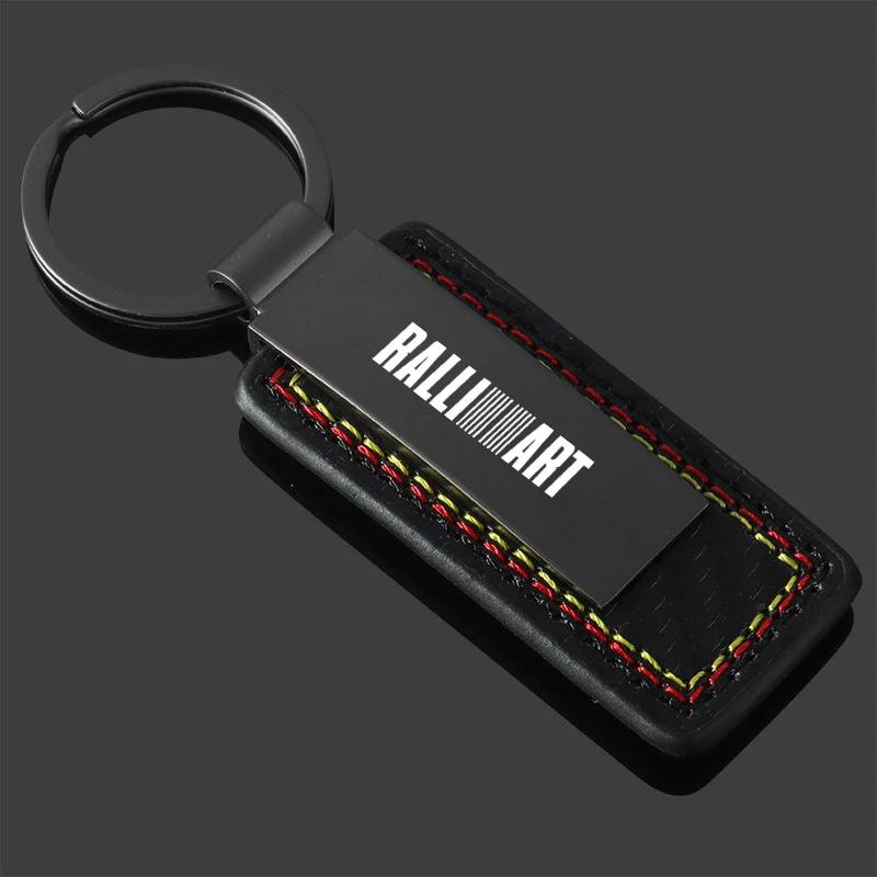 

Car Keychain Key Ring Holder for Mitsubishi Outlander Lancer ASX Pajero L200 Colt Eclipse Accessories