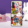 Japanese Lucky Cat Art Case For Oppo A54 A74 A94 A80 A60 A40 A18 A38 A58 A78 A98 A96 A76 A16 A15 A17 A57 A77 A5 Pro