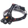 Arbeits-Stirnlampe Modi Winkelverstellbar Wasserdicht USB-Aufladung Arbeitsleuchte für Außeneinsatz Schwarz