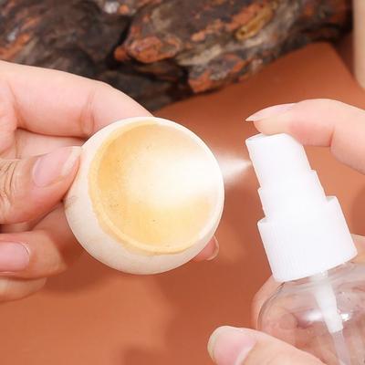 4 Peças Novo Difusor de Óleos Essenciais de Madeira Refrescante Sono Lento Aromaterapia Volátil Inalador Ornamentos Florais de Madeira de Longa Duração