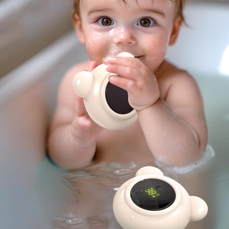 Convenient Water Temperature Monitor For Infant Bathing High Precise ABS LCD Display Auto Shut off Bath Thermometers