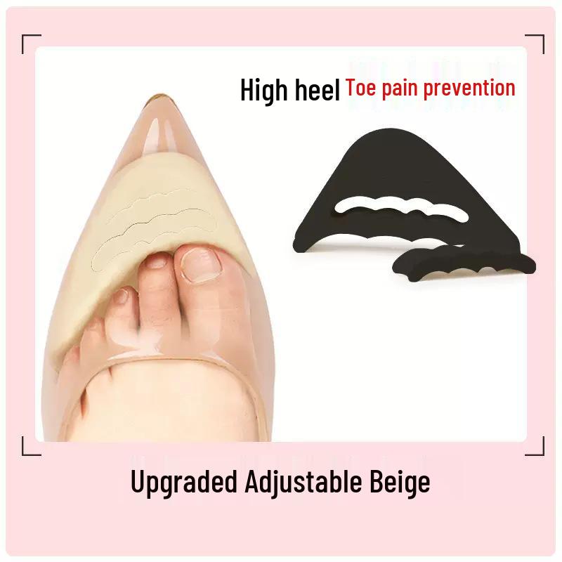 

Super Soft Anti-Slip Toe Filler Shoe Pads for High Heels – Reduces Pain & Size