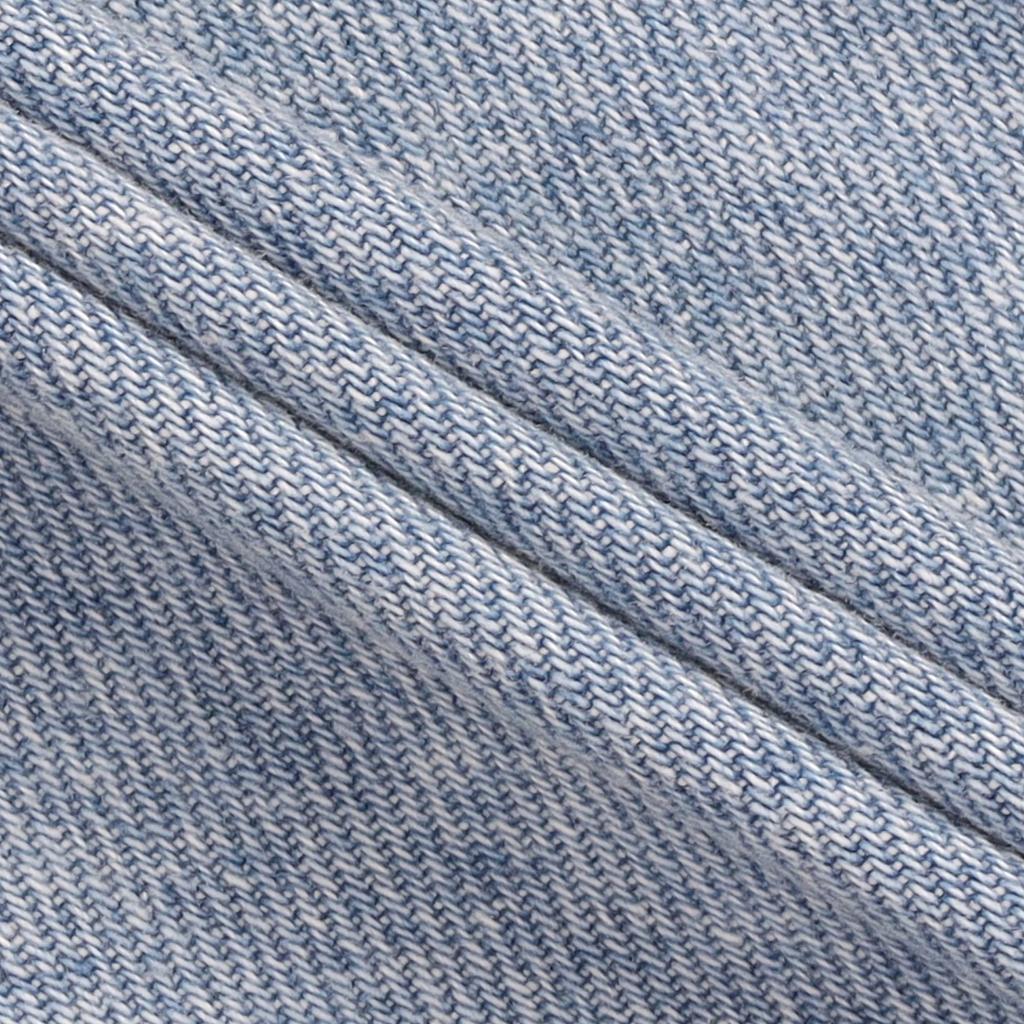 Coach Solid Color Single-Breasted Collar Straight Long Sleeve Shirt Men Shirts Blue CF792-P9J