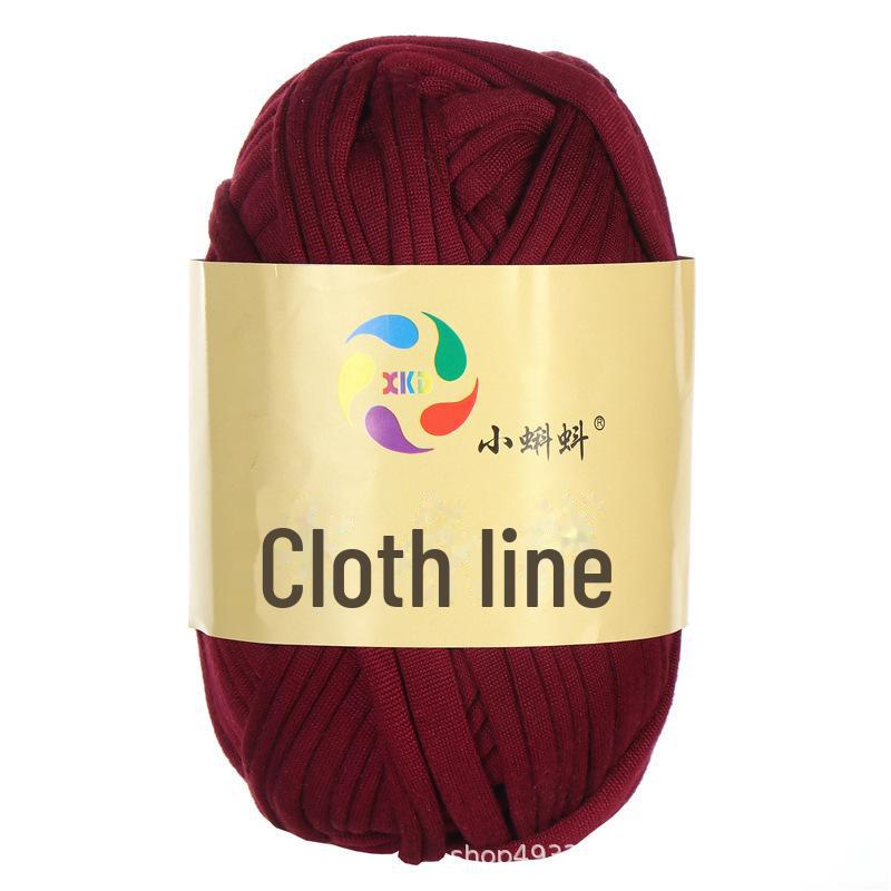 Fire pentru saci de tricotat croșetat, cu elasticitate ridicată, de culoare pură