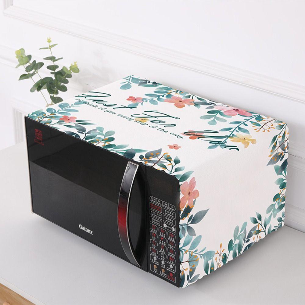 Dustproof Microwave Oven Dust Cover Super Soft Oven Dust Proof Cover  Kitchen Use