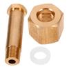 Pressure Reducing Valve Accessories Connector Nut Kit with Installation Cover and Screws for Pipeline Protection