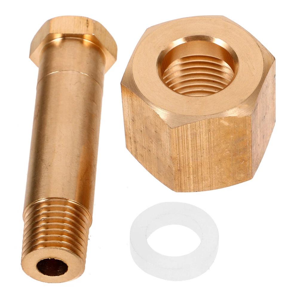 Pressure Reducing Valve Accessories Connector Nut Kit with Installation Cover and Screws for Pipeline Protection