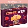 Exploding Kittens Barking Kittens Morsomt Festspill for Gruppesammenkomster
