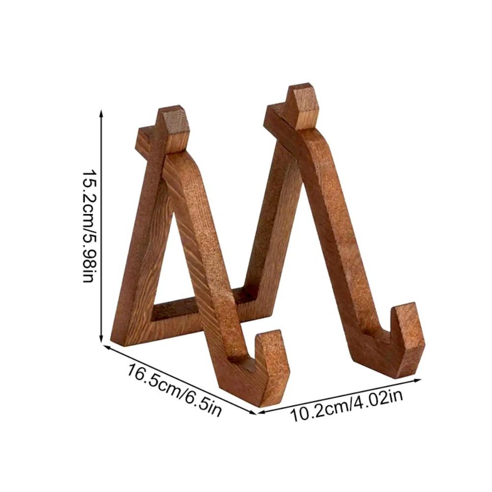 Practical Picture Frame Stand Retro Desktop Cookbook Holder Music Album Rack  For Apartment Home