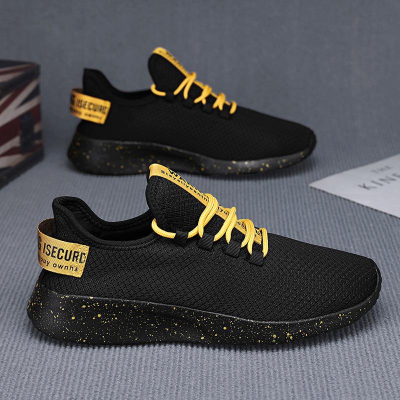 

Осенняя Мода Повседневная Спортивная Обувь Мужская Противоскользящая и Износостойкая Подошва Мужская Обувь с Дышащей и Удобной Сеткой 47